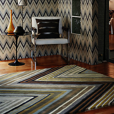 Scion Zig Zag Rug Natural